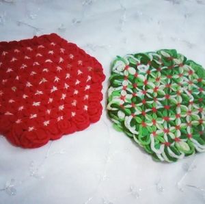Vintage Christmas Potholders